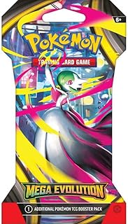 Pokemon TCG: Mega Evolution Sleeved Booster Pack - 10 Cards