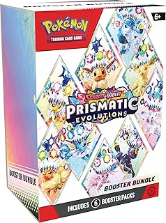 Pokemon TCG: Scarlet & Violet - Prismatic Evolutions Booster Bundle, 1 Set