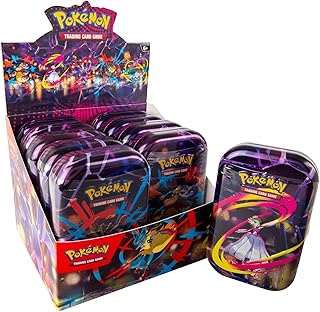 Pokemon TCG: Mega Evolutions Mega Heroes Mini Tin Display (10 Tins)
