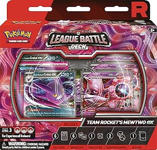 Pokémon TCG: Team Rocket’s Mewtwo ex League Battle Deck