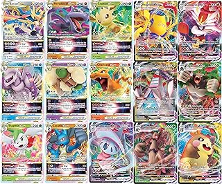 Pokemon - 5 VMAX/VSTAR Card Lot Bundle - No Duplicates - Full Art Etched Pokemon