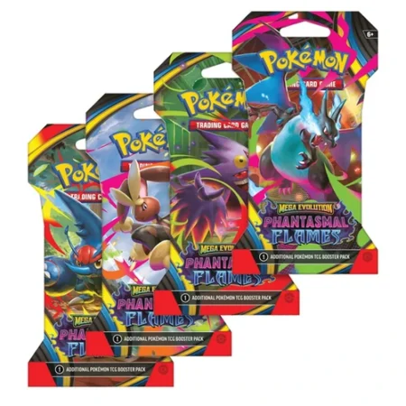 Pokemon ME02 Phantasmal Flames Sleeved Blister