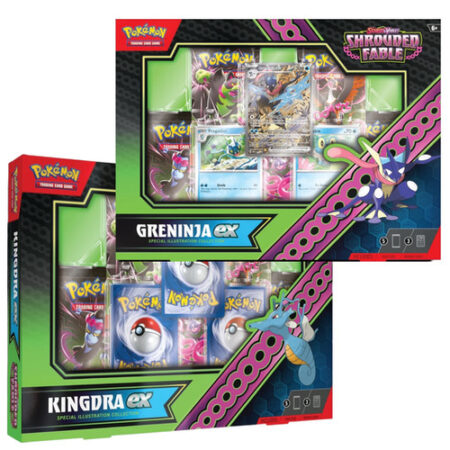 Pokemon SV6.5 Shrouded Fable Kingdra/Greninja Ex Special Illustration Collection