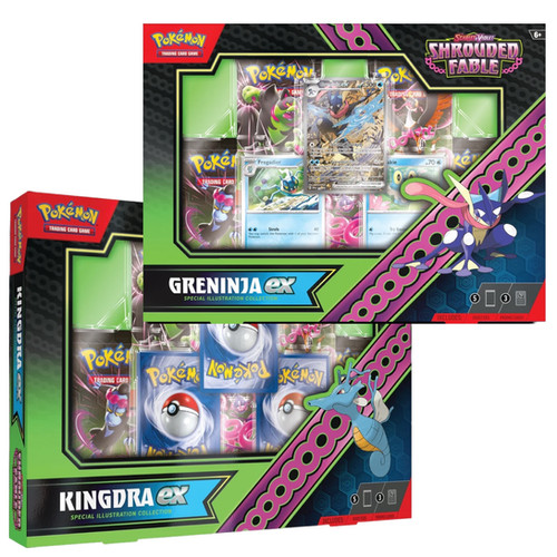 Pokemon SV6.5 Shrouded Fable Kingdra/Greninja Ex Special Illustration Collection
