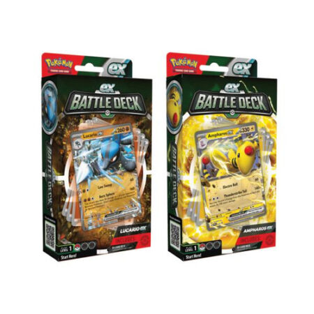 Pokemon TCG: Ampharos Ex/Lucario Ex Battle Deck