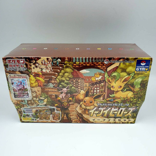 Pokemon TCG: Japanese Sword & Shield Eevee Heroes - Gym Box