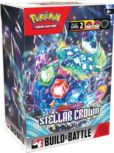 Pokemon TCG: Scarlet & Violet - Stellar Crown Build & Battle Box
