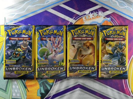 Pokemon TCG: Sun & Moon - Unbroken Bonds 3 Card Booster Pack (Art Set)