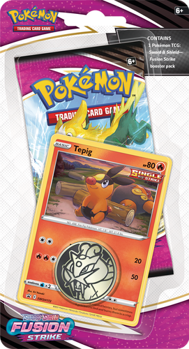 Pokemon TCG: Sword & Shield Fusion Strike - Tepig Promo
