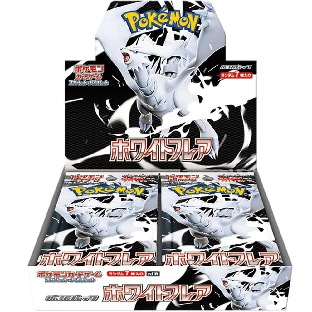 SV11W White Flare Booster Box Japanese Pokemon Card