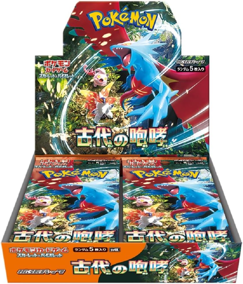 SV4K Ancient Roar Sealed Case (12 boxes) Japanese Pokemon Card