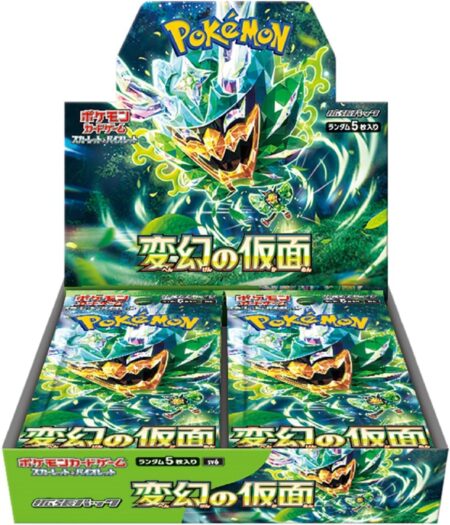 SV6 Mask of Change Sealed Case (12 boxes) Japanese Pokemon Card