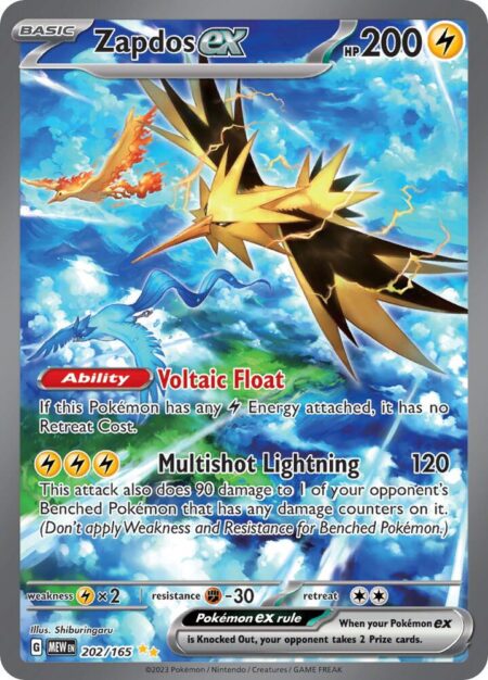 151 Zapdos Ex collection