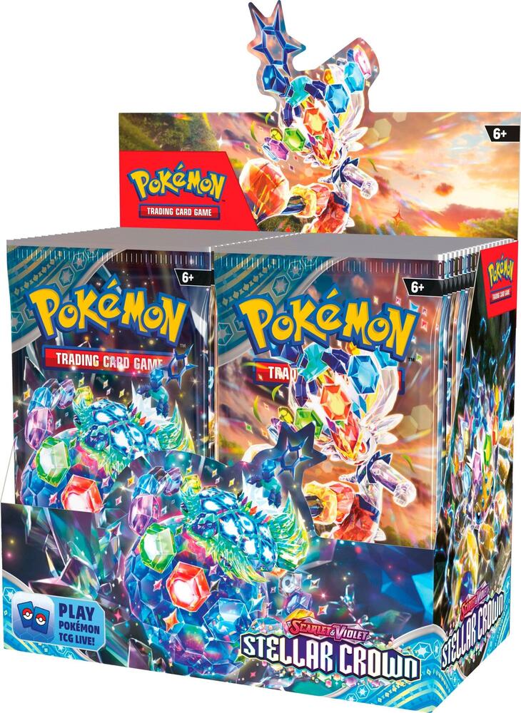 Pokemon TCG: Steller Crown Booster Box – SV07