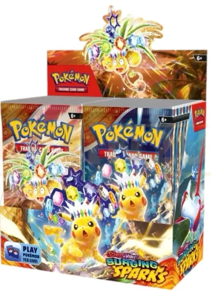 Pokemon TCG: Surging Sparks Booster Box – SV08