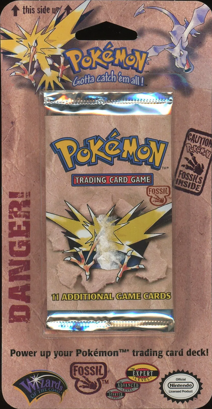 Unlimited Fossil Blister – Zapdos Art