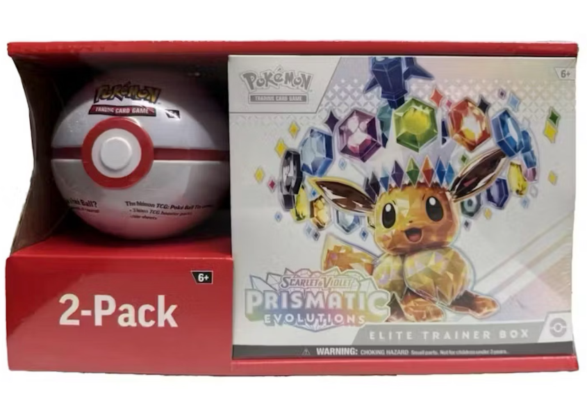 Pokemon elite trainer box prismatic evolutions sams club bundle